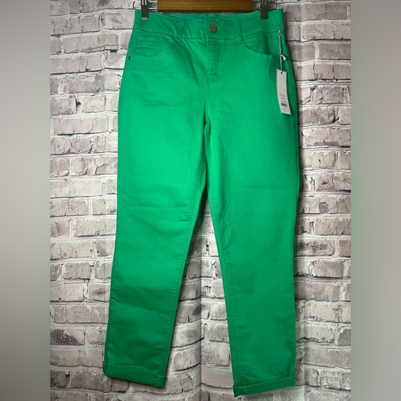 NWT Draper James RSVP Rolled Cuff Skinny Pants - Picture 5 of 7